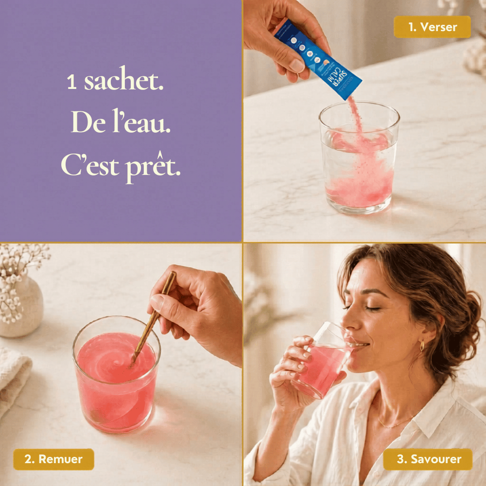 Ventre plat, tête calme, nuits complètes. Sans régime, sans médicament