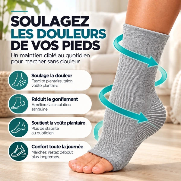 Piedelya™ – Manchons de compression pour les pieds
